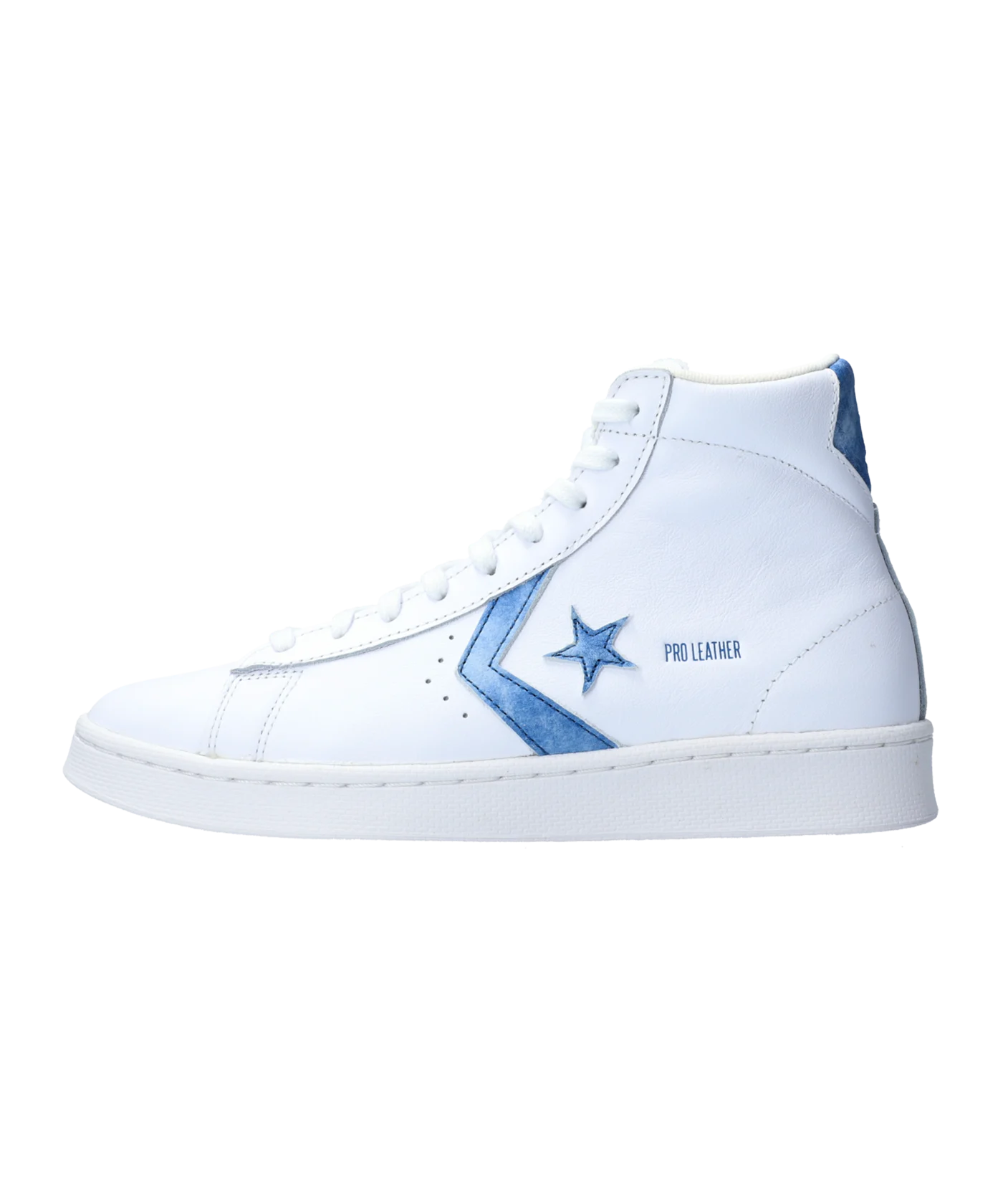 Converse Pro Leather HI Weiss Blau F189