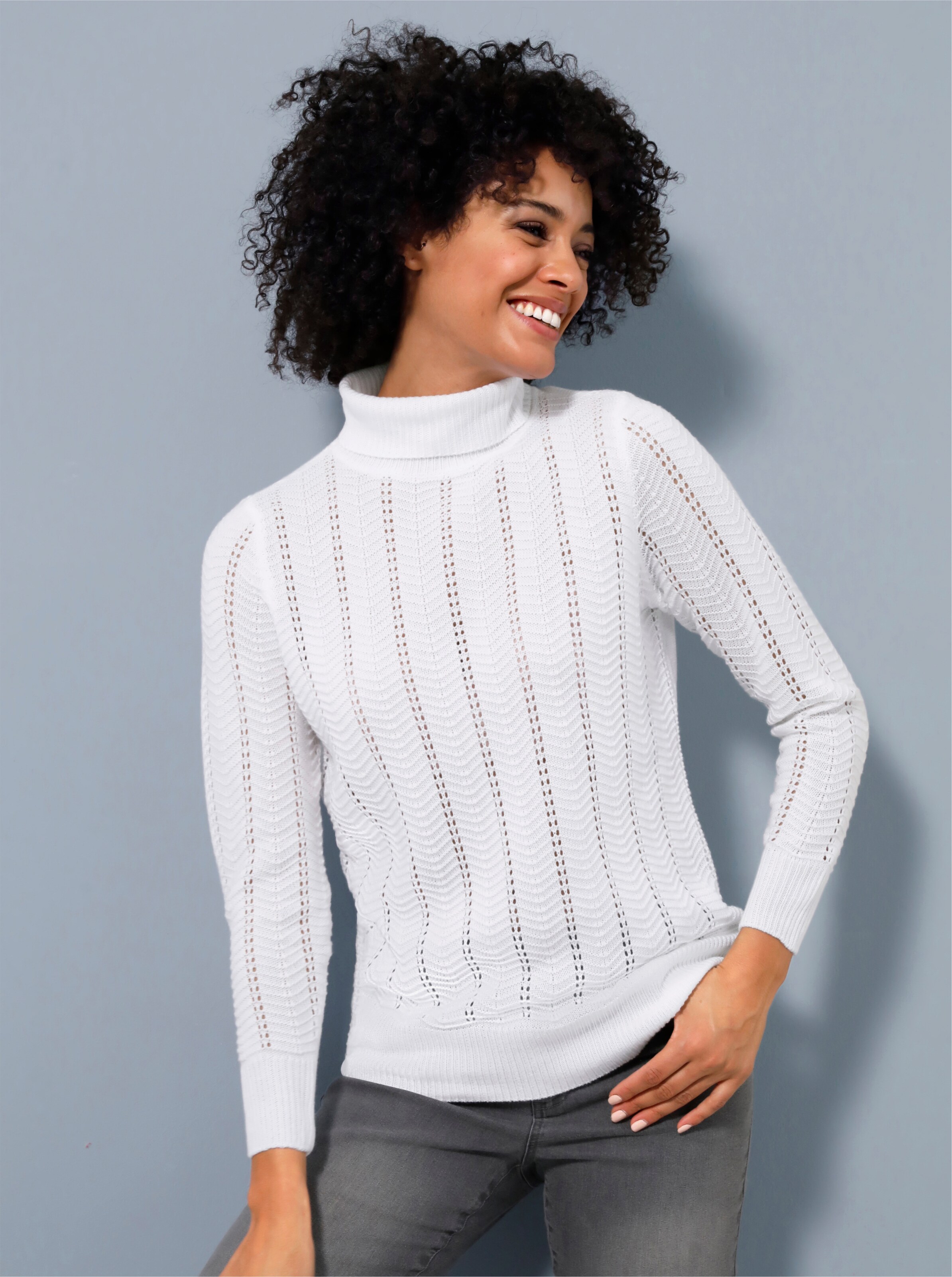 Rollkragenpullover