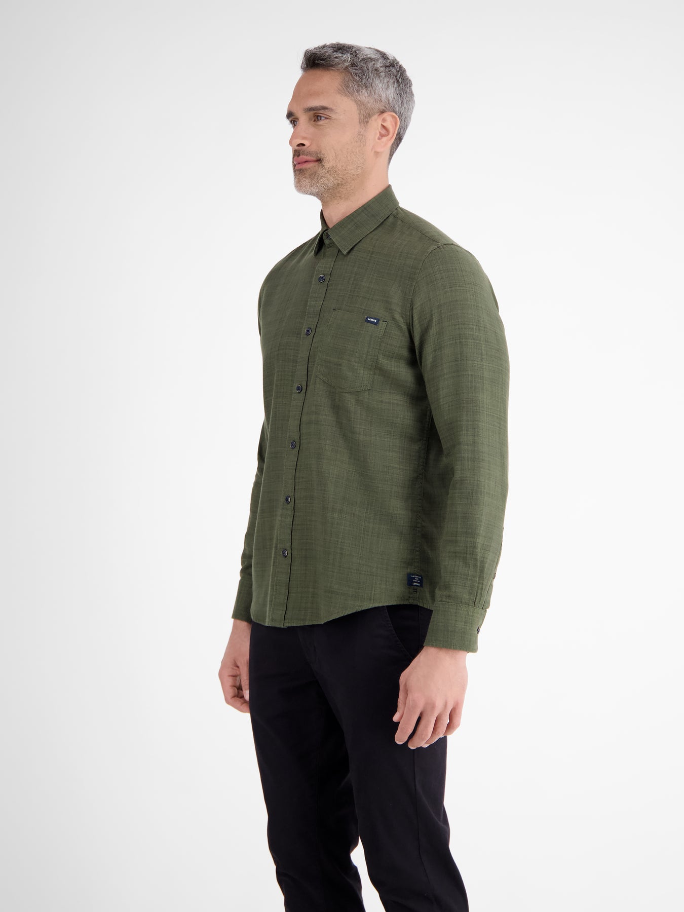 Herrenhemd, Fancy-Twill