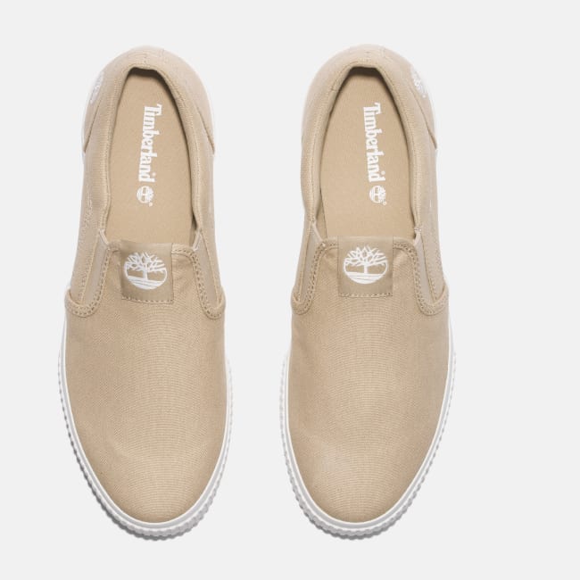 Sneaker Slip-on Bassa Mylo Bay da Uomo in beige