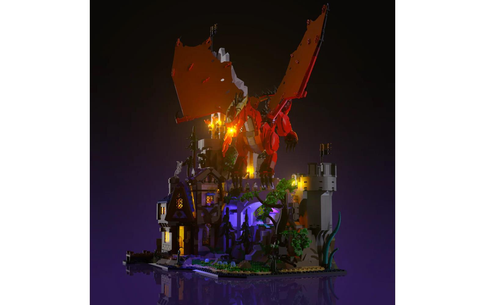 LED-Licht-Set für LEGO® LMB 2.0 für 21348 Dungeons & Dragons<br>Beleuchtungs-Kit