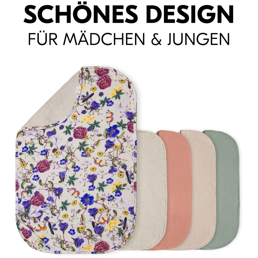 hauck Topper für Wickelauflage Beige Floral