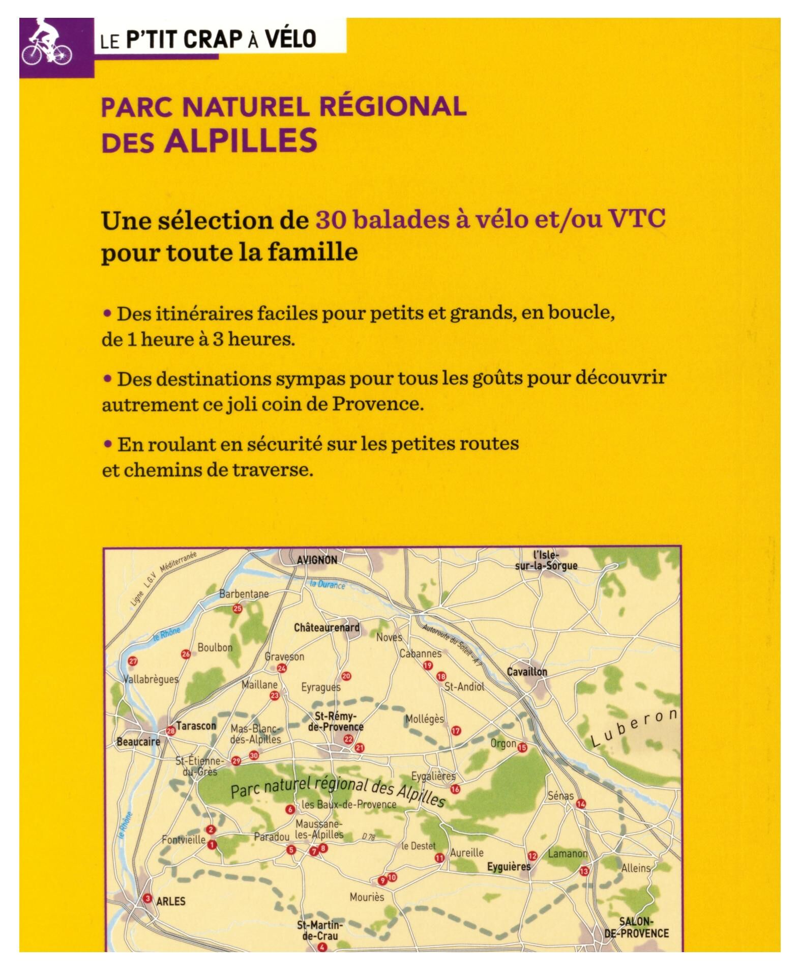GLENAT - P TIT CRAPAHUT BALADES VELO ALPILLES
