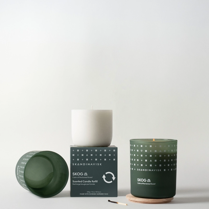 SKANDINAVISK SKOG Refill Scented Candle 200 gr.