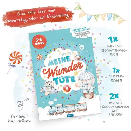Trötsch Wundertüte Meine Wunder Tüte Jungs: Überraschungsox