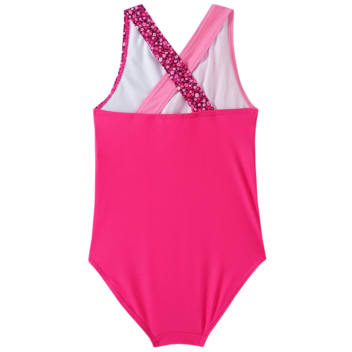 Topolino Mädchen Badeanzug in Wickel-Optik pink / rosa / lila
