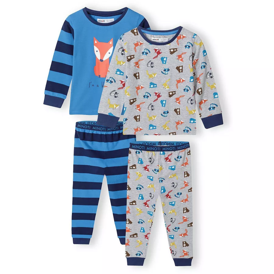 MINOTI Pyjama Grau