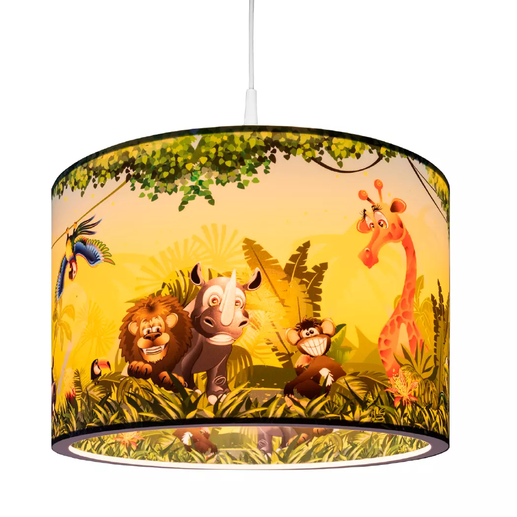 Kinderlampe Wildnis
