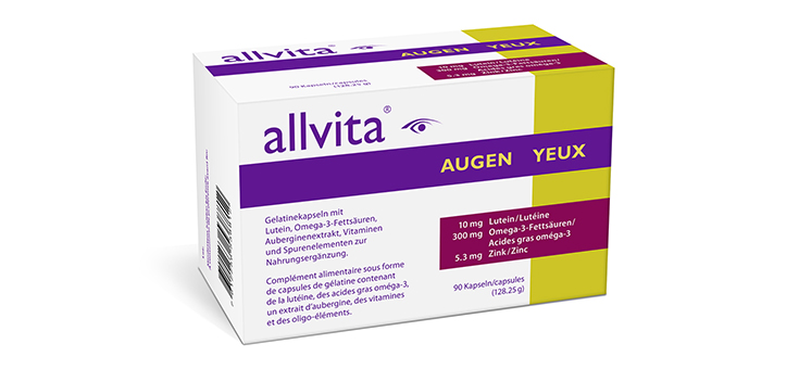 Allvita Augen Kaps 90 Stk