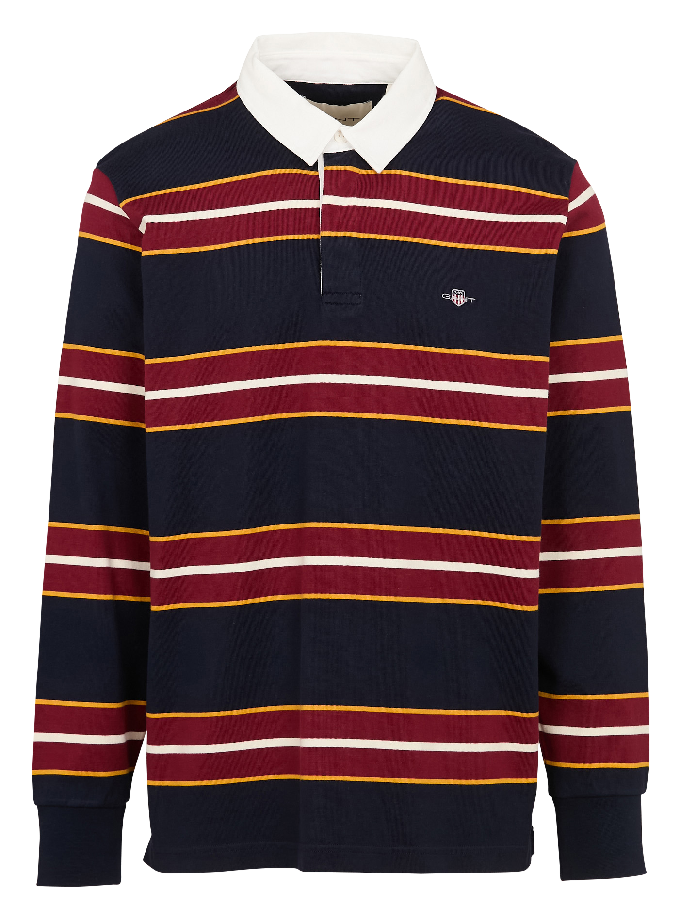 Polo rayé en coton | Bleu