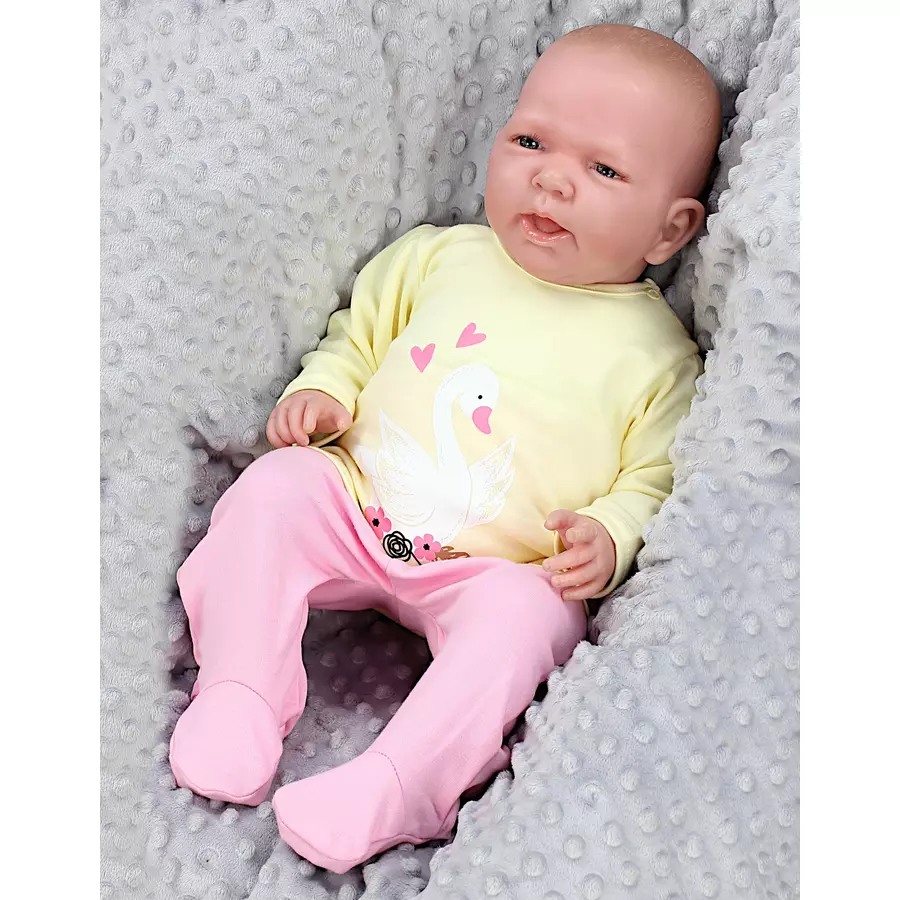 TupTam Baby Mädchen Langarmshirt 5er Set rosagelb