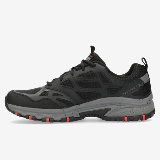 Tênis Skechers Trail Hillcrest. Preto/carvão. 237265/bkcc
