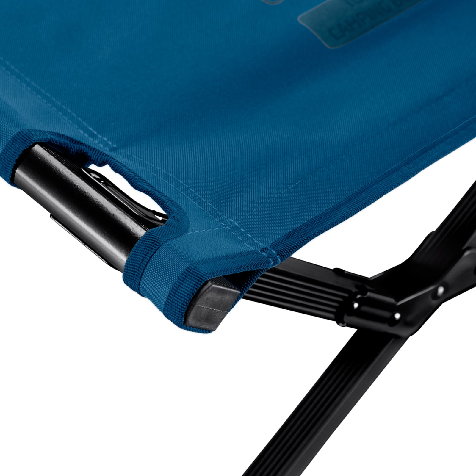 GRAND CANYON Alu Feldbett Topaz M/L Camping Liege Gäste Klapp Bett Groß 150 kg Modell: Medium - Dark Blue