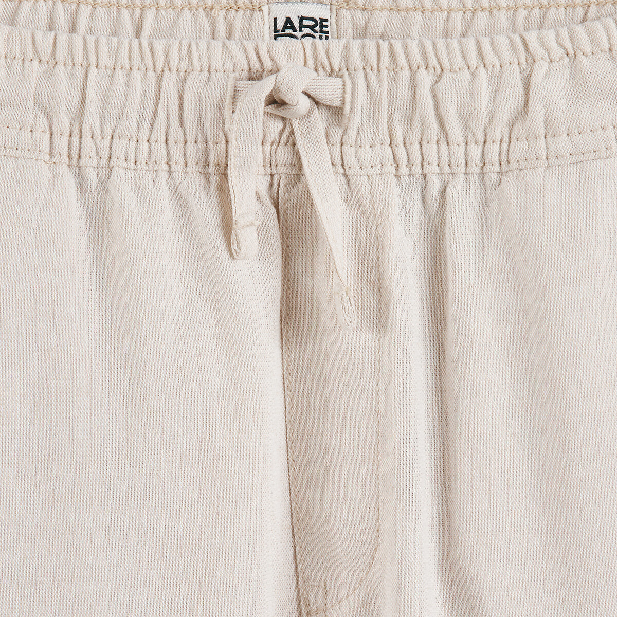 COLEÇÃO LA REDOUTE<br>Calças retas em algodão/linho
