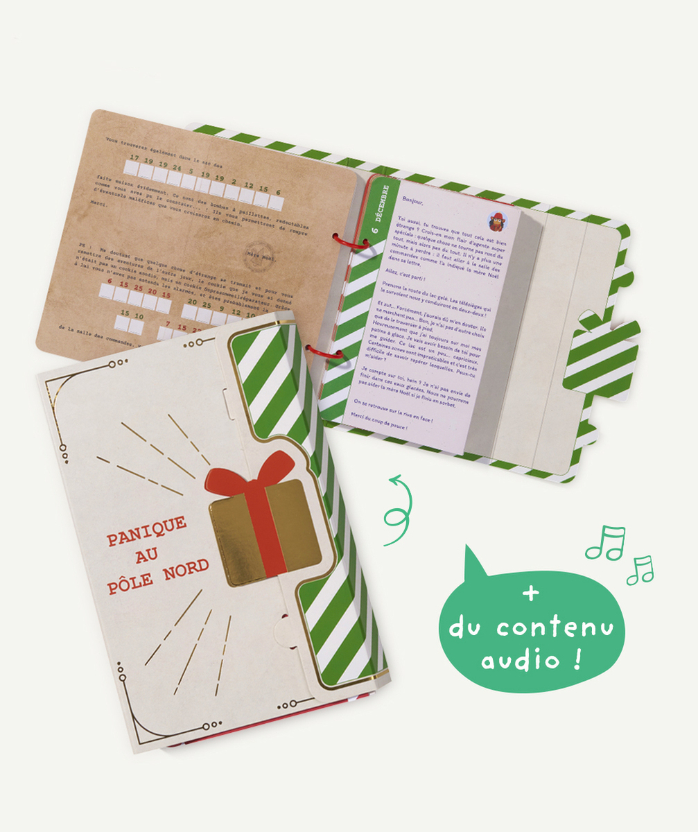 PANDACRAFTCALENDRIER DE L'AVENT 23 MISSIONS AU PÔLE NORD 8-12 ANS