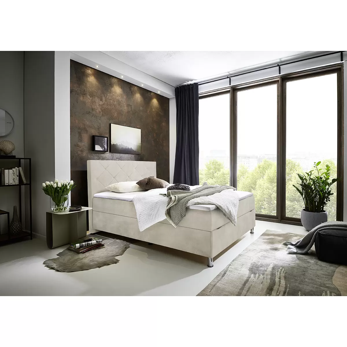 Boxbett Leo 140x200 Beige