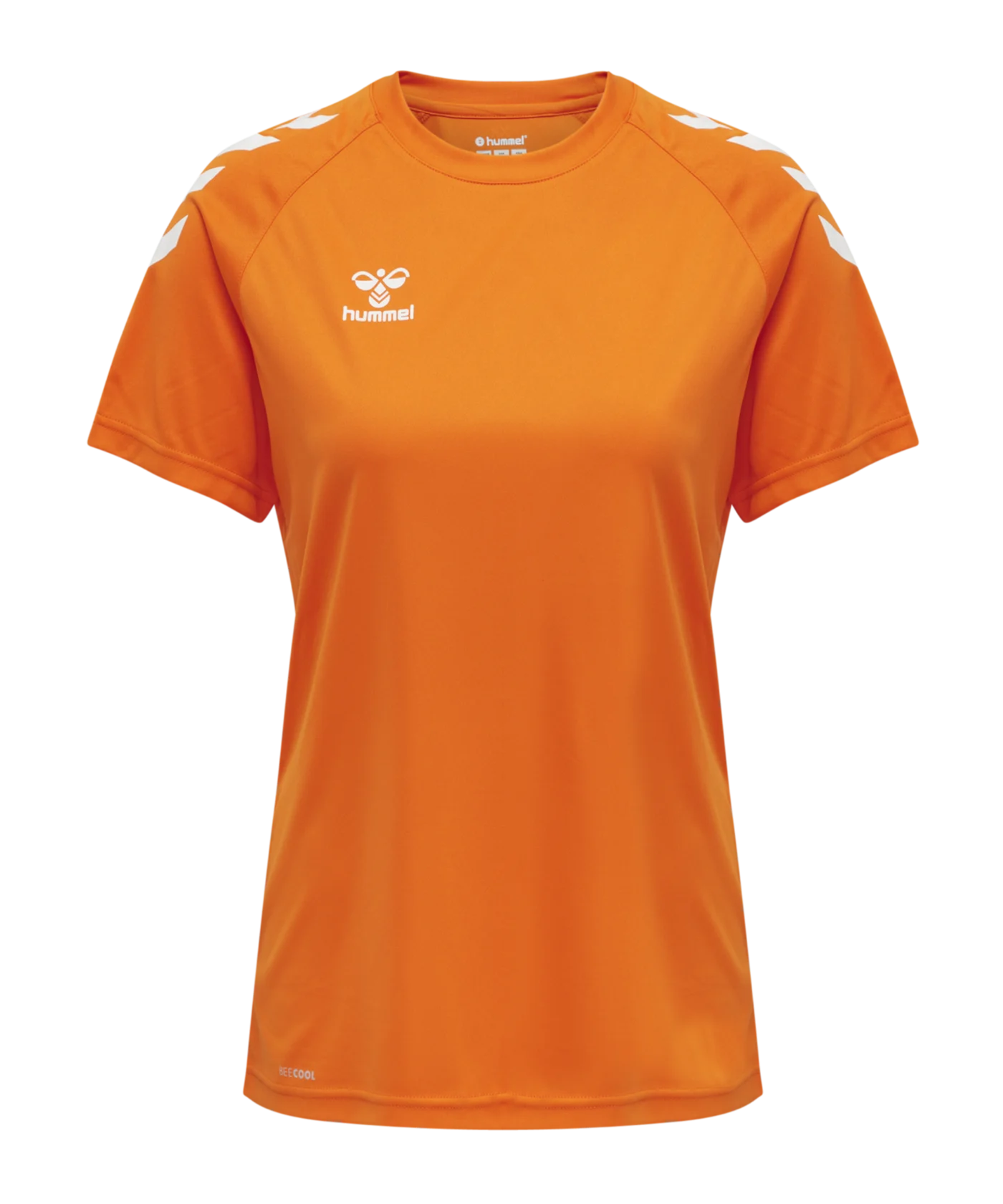 Hummel hmlCORE XK Poly T-Shirt Damen Orange F5190