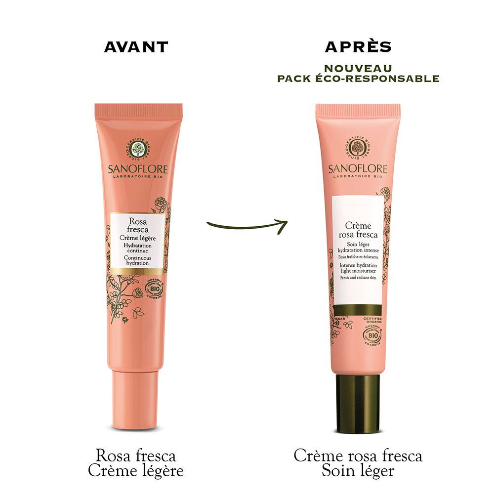 SANOFLORE Rosa fresca leichte Creme
