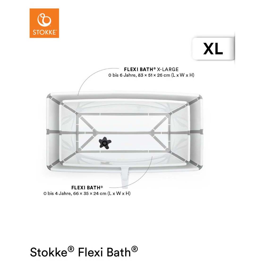Stokke Flexi Bath XL wit