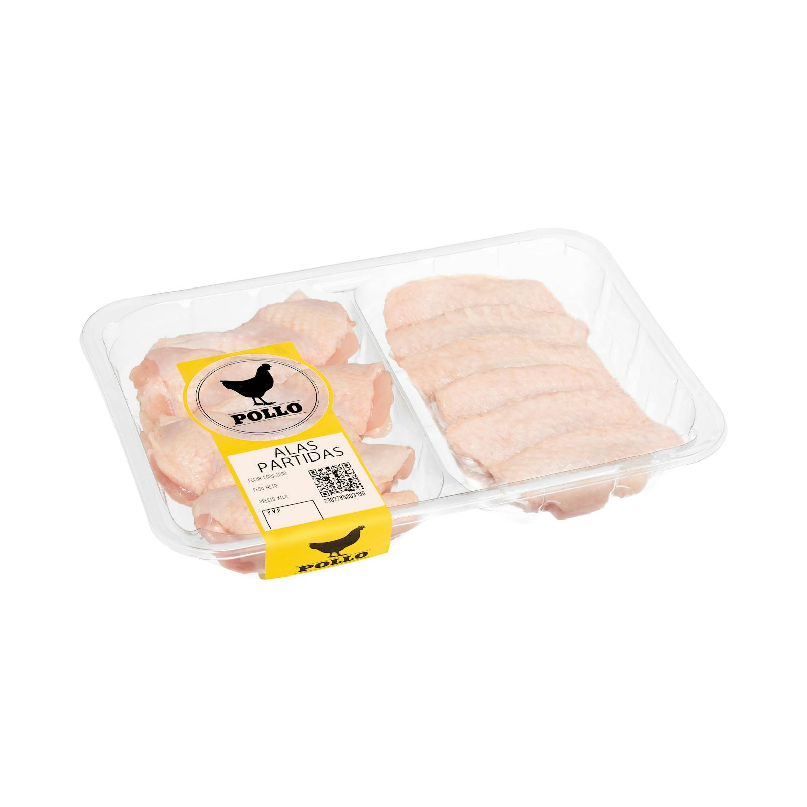 Ailes de poulet fendues