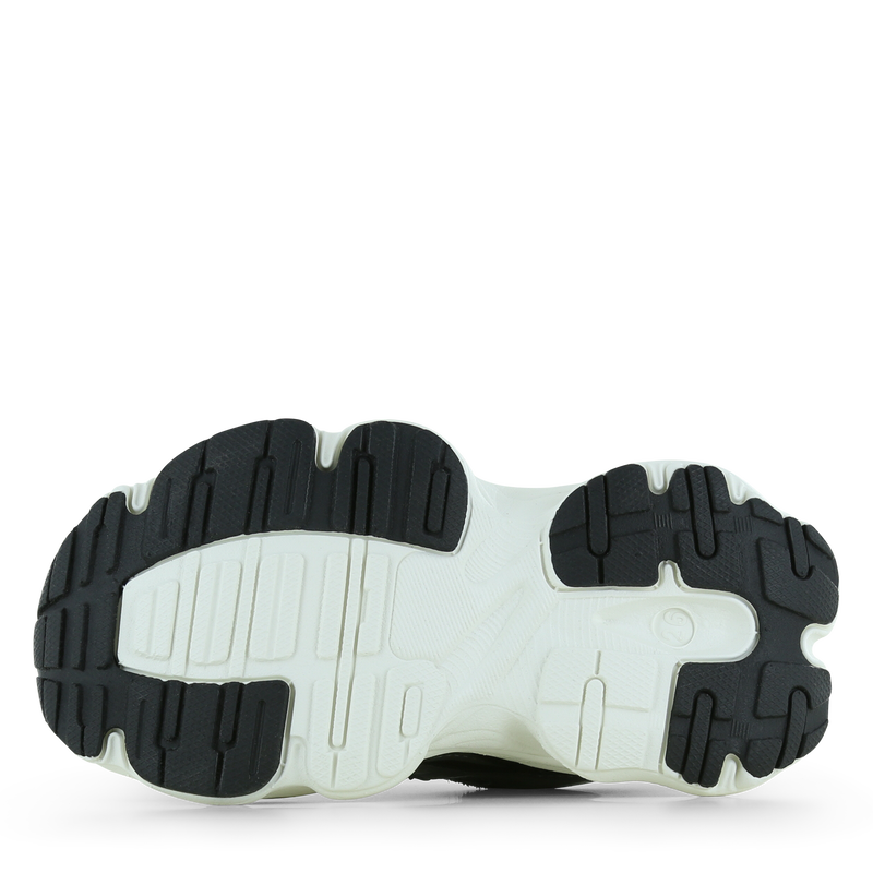 Shoesme zwart-grijze sneaker Microfiber leer, Suède | Sale