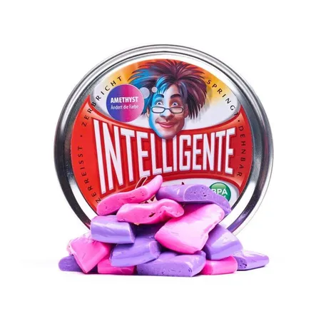 Trendbuzz Intelligente Knete Amethyst ändert die Farbe, 80g