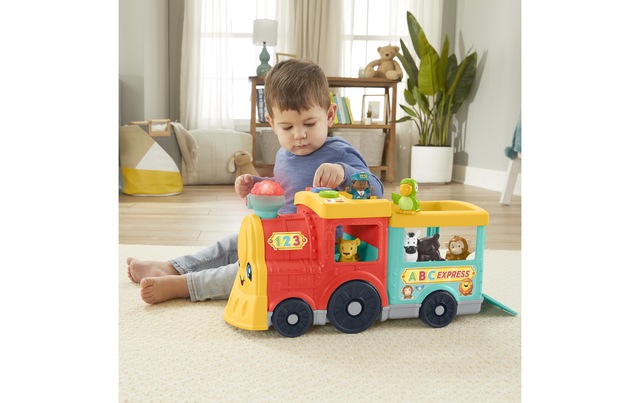 Fisher-Price® Lernspielzeug »LP Grosser ABC Tierfreunde Zug«