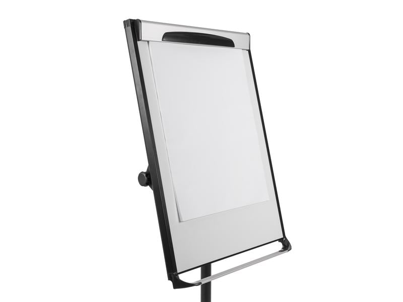 Bi-Office Flipchart Blanko, 5 Blöcke à 40 Blätter Flipchart-Block für Präsentationen