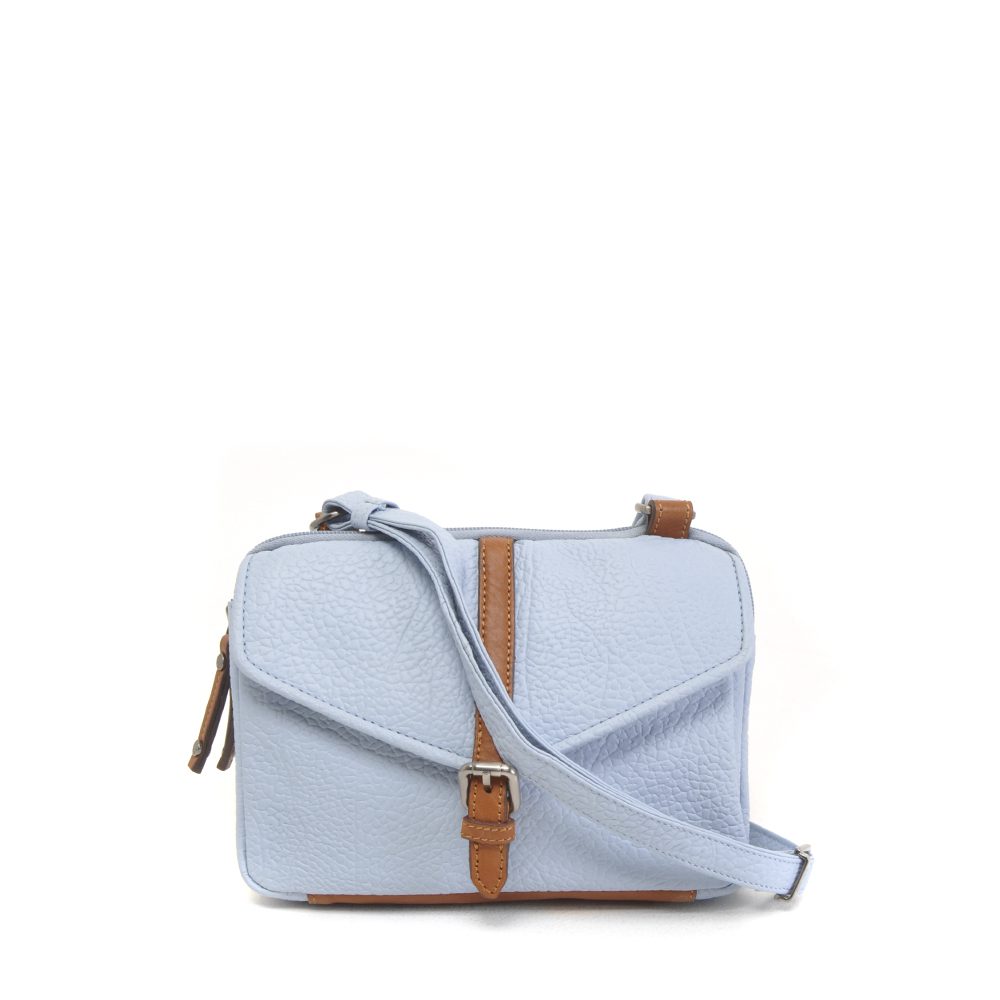 Berba Chamonix Crossbody Tas Lichtblauw