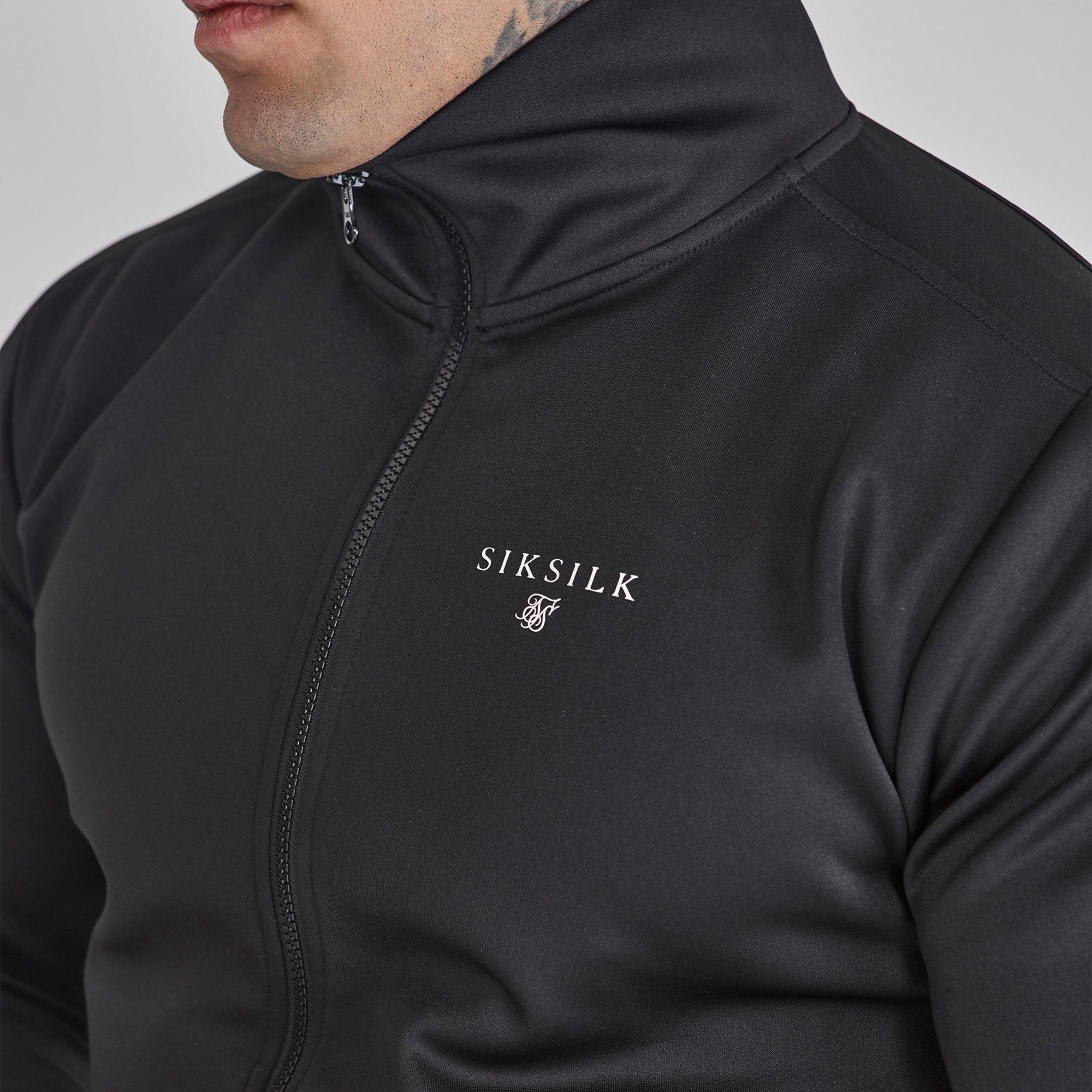 SikSilk Tracksuit Top Mens