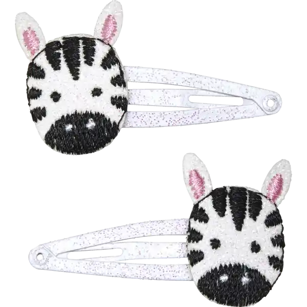 Haarspange Zebra