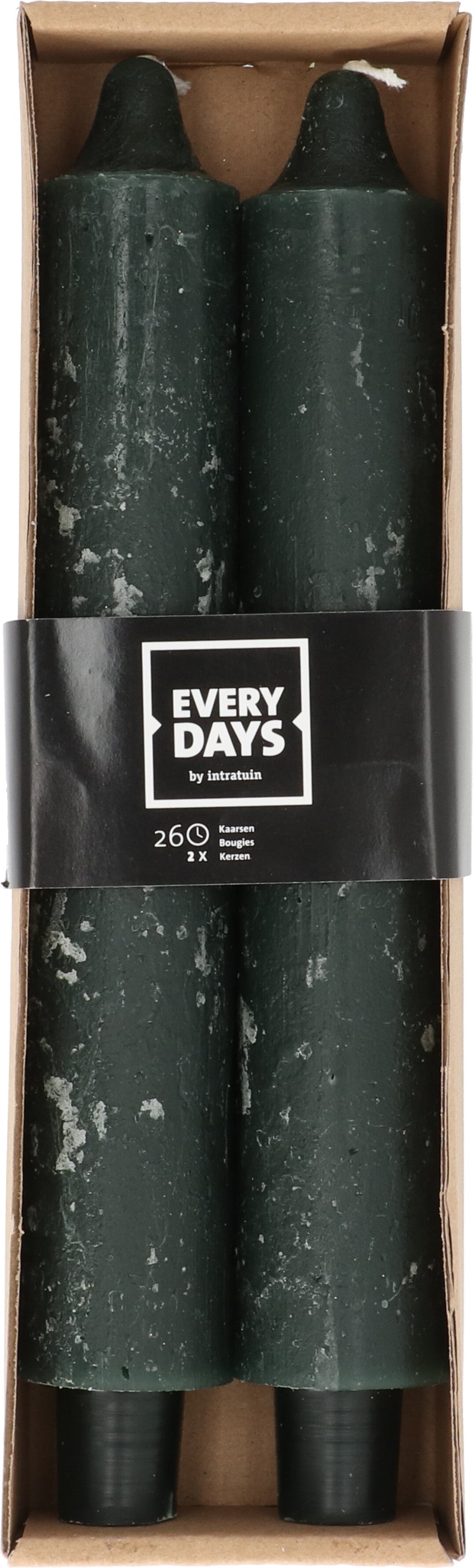 Everydays dinerkaars Rustic groen 26 uur 2 stuks
