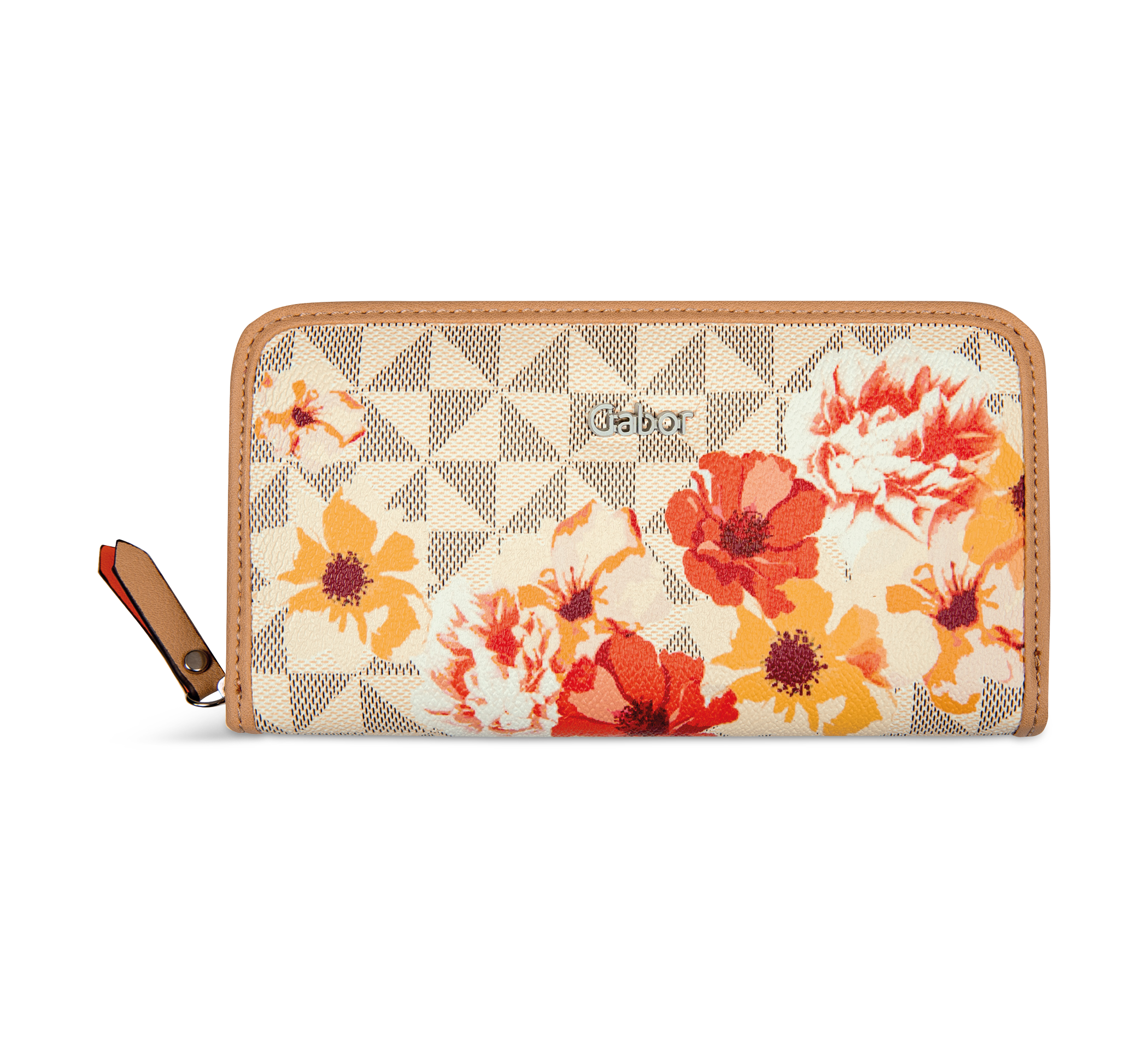 Gabor-bags Barina Flower - Portemonnaie beige/taupemulticolor