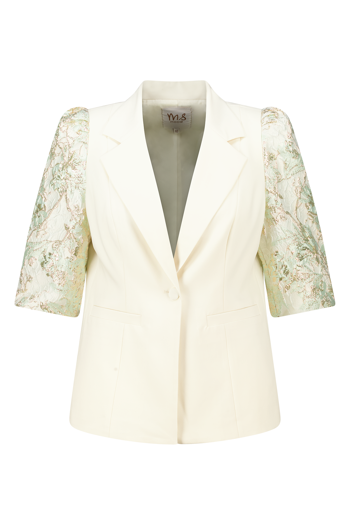 Blazer met korte mouwen met opdruk Kit