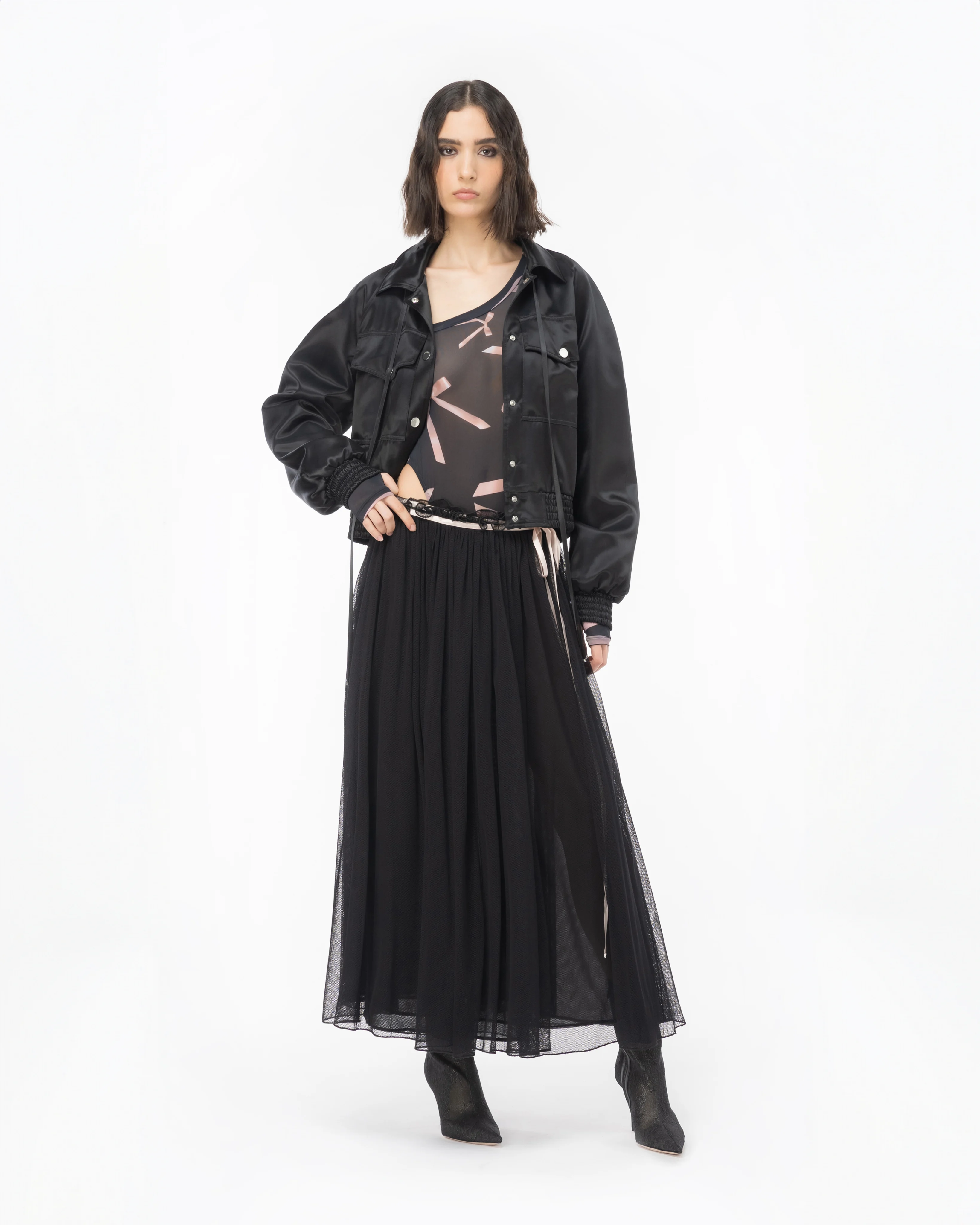 Jupe longue reimagine pinko by patrick mcdowell | Multicolore
