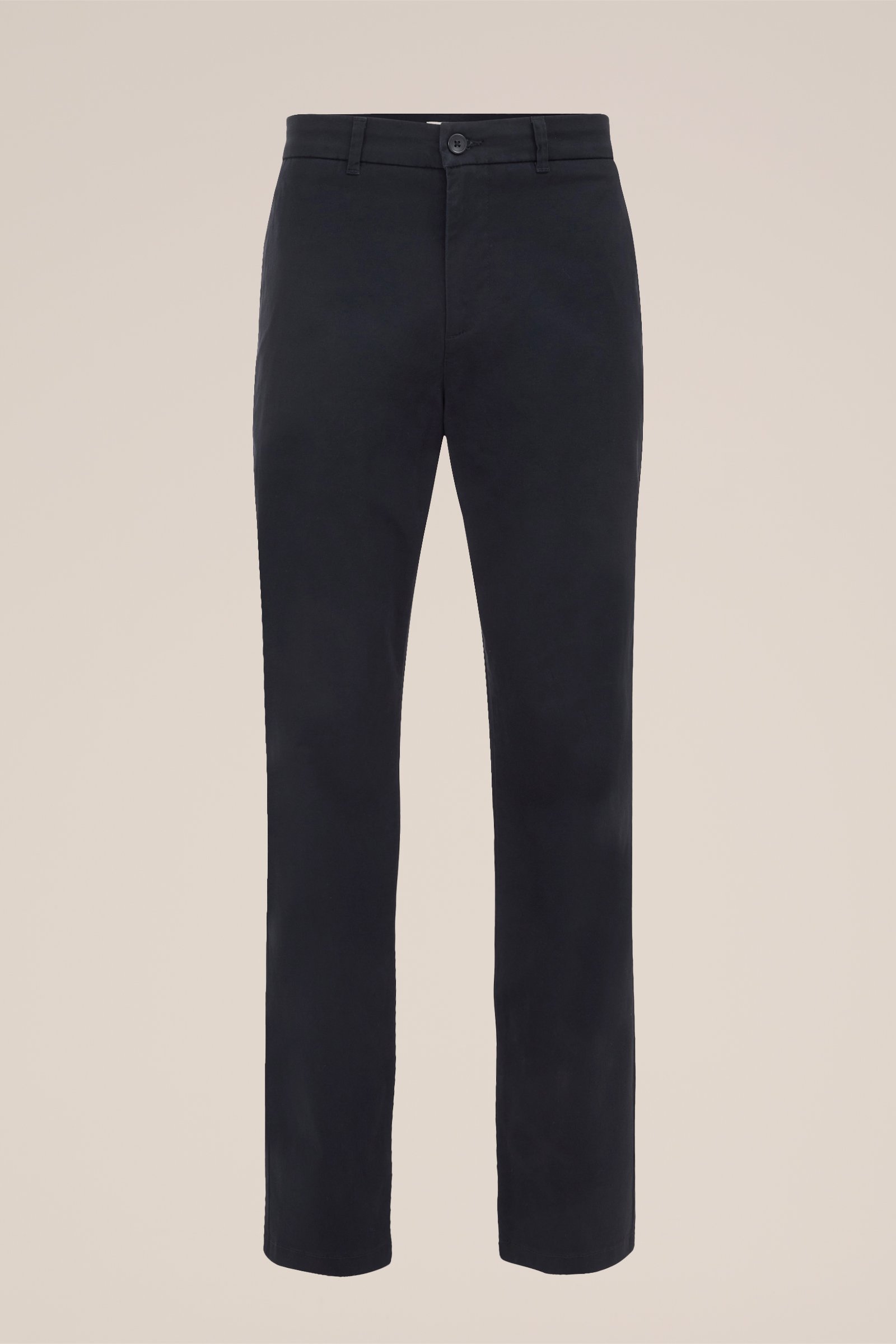 regular fit chino met stretch Fundamentals Donkerblauw