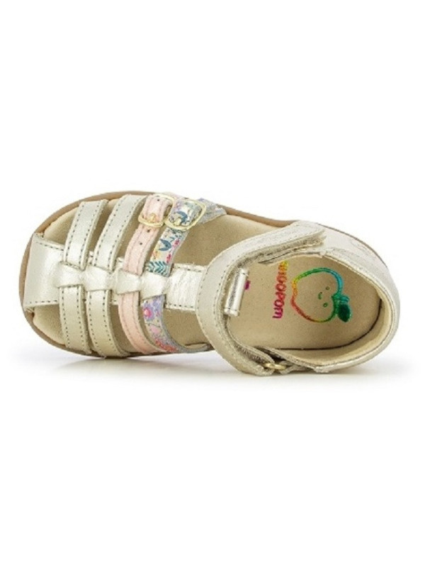 Shoo Pom - Sandales Fille PIKA SPART Platine/Multi
