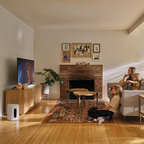 Sonos Sub Mini – compacte en draadloze subwoofer voor Sonos Wit