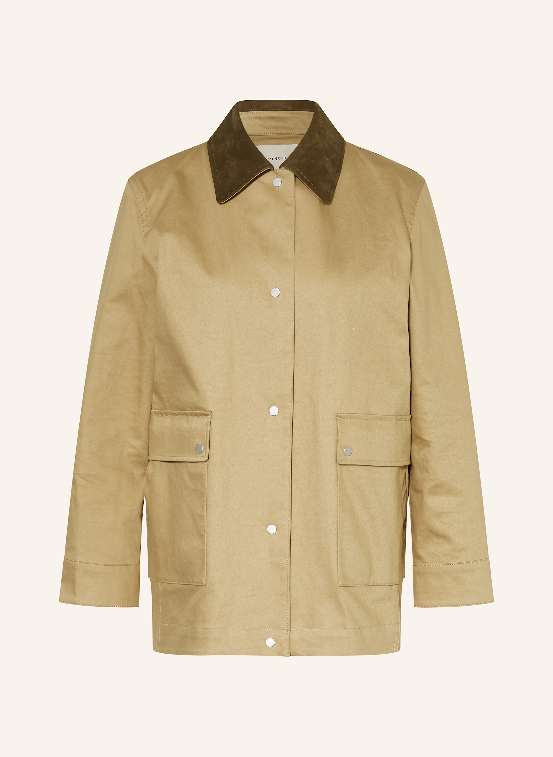 VINCE Jacke mit Leder
