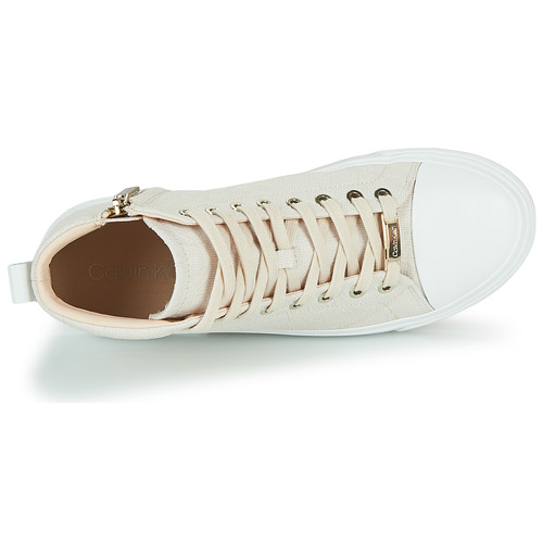 Calvin Klein Jeans - VULC HIGH TOP-MN JQ - Ivoire / Beige