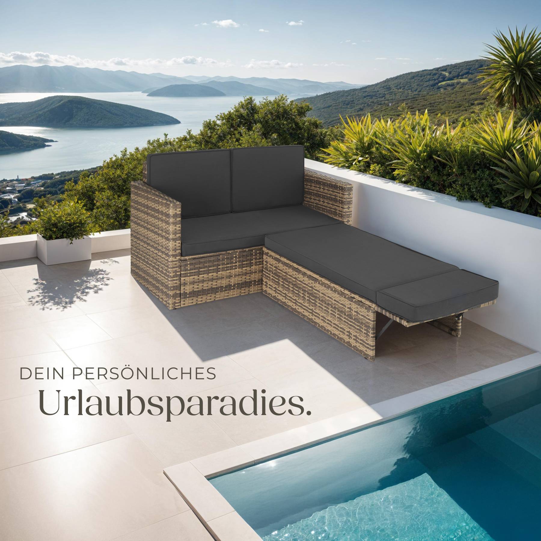 Rattan Lounge Korfu
