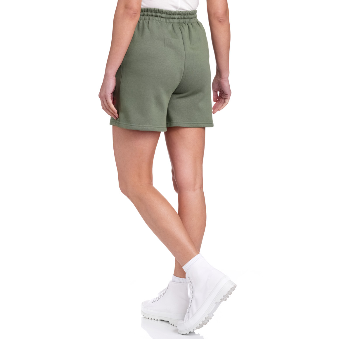 Jonas Nielsen Peanuts Joggingshorts mit Stickerei dunkelgrün