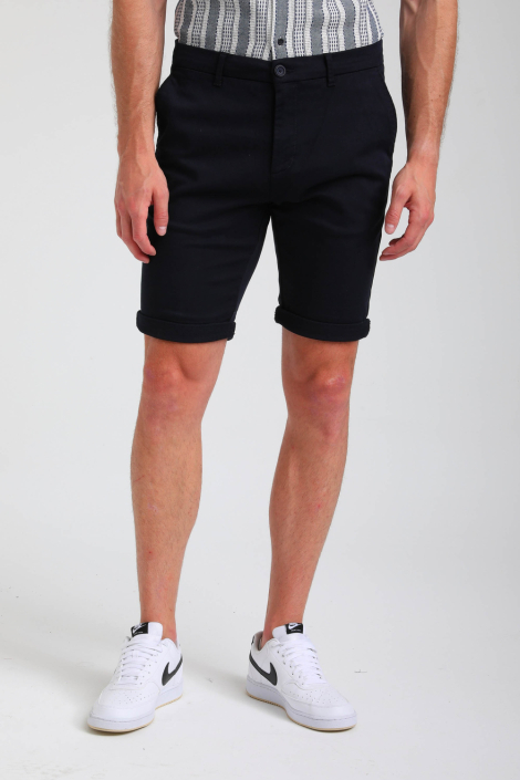 Gabbiano blauwe heren korte broek