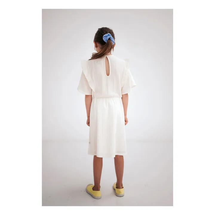 Repose AMS Robe Volant | Ecru
