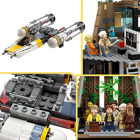 LEGO® Star Wars: Et nyt håb Oprørsbasen på Yavin 4 75365