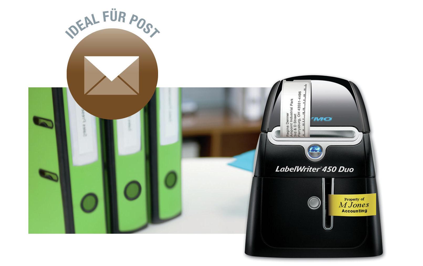 Etikettendrucker LabelWriter 450 Duo<br>Turbo-Etikettendrucker