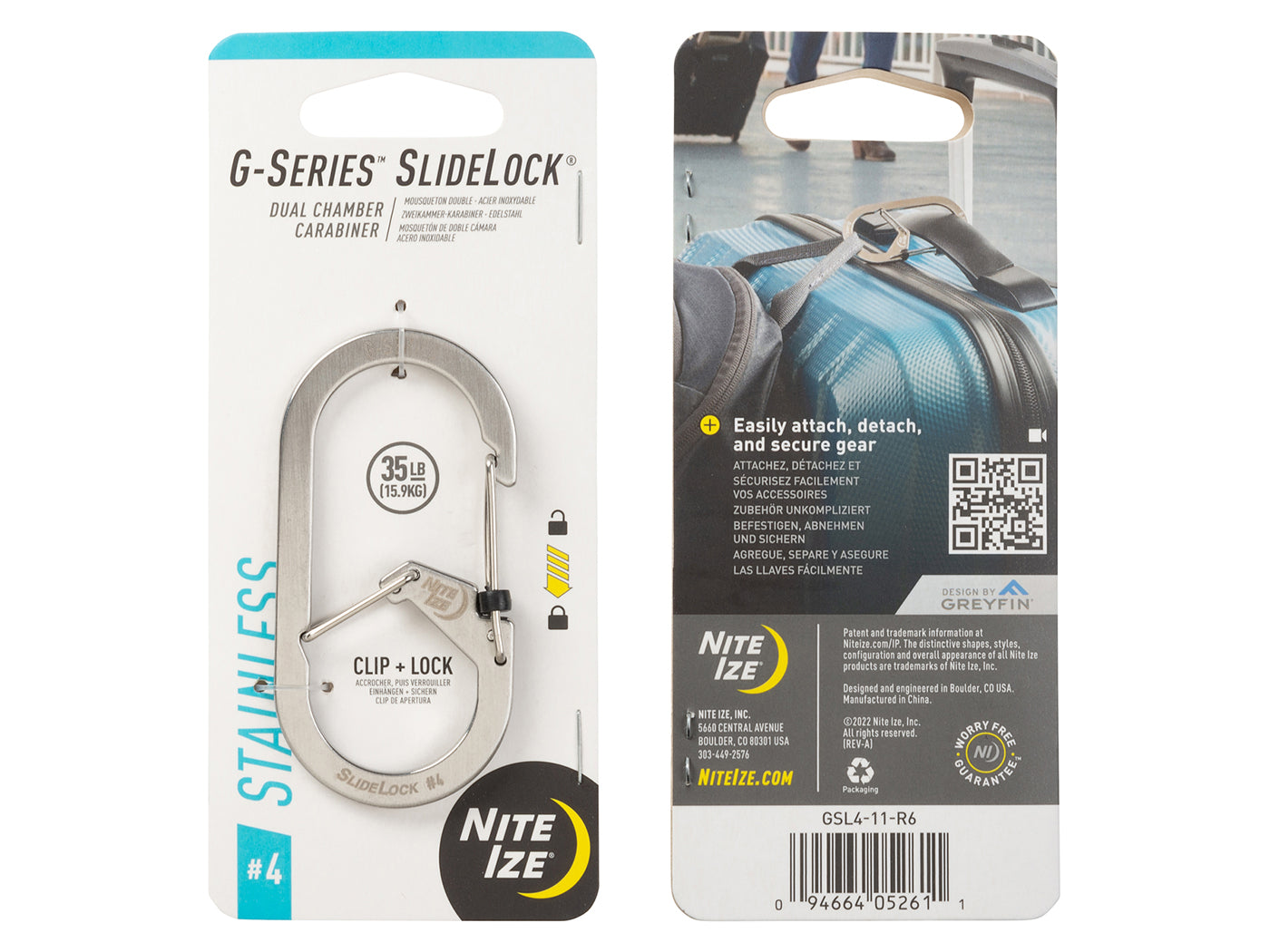 Nite Ize G-Series Karabijnhaak Slidelock  #4