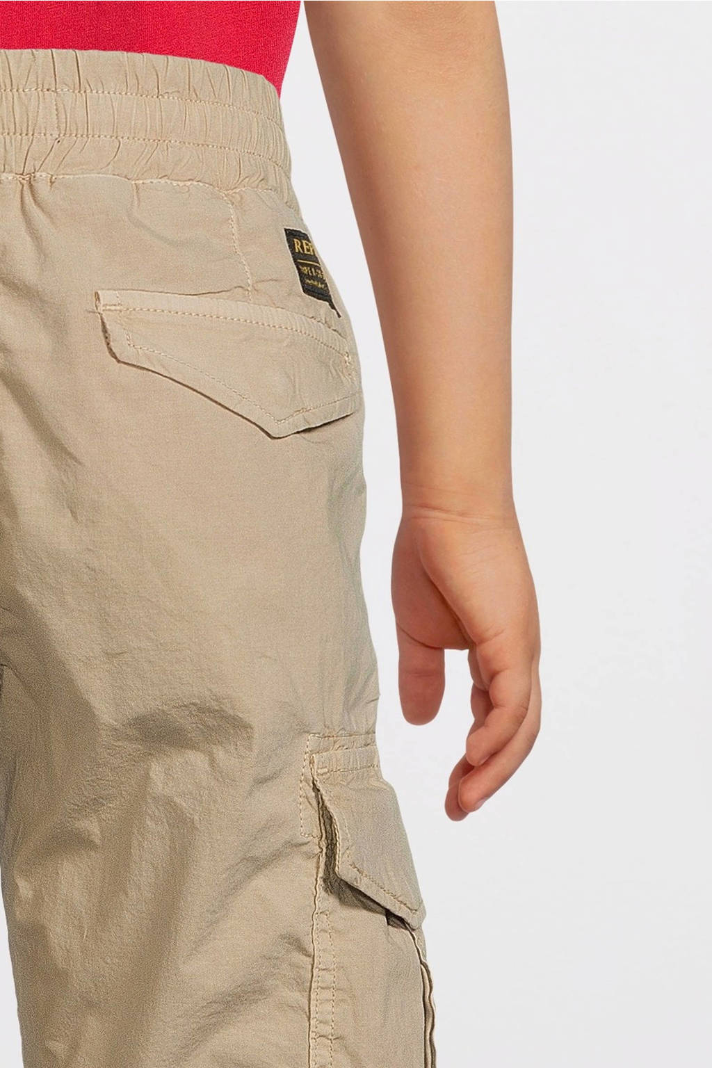 REPLAY cargobroek kaki