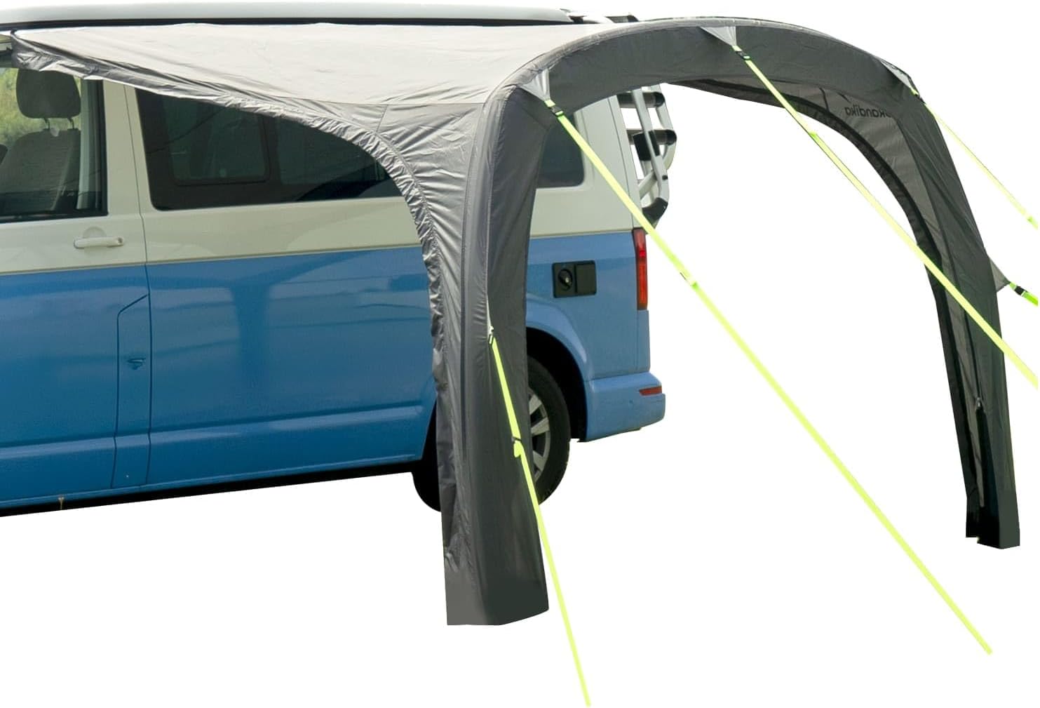 Skandika Vorzelt Vika Air Van 260 | aufblasbares Vordach, Caravan Tarp, Sonnensegel, Sonnendach UV 50+, 3000 mm Wassersäule | Buszelt, Busvorzelt für Wohnmobil, Wohnwagen, Camper, Campervan, Bus