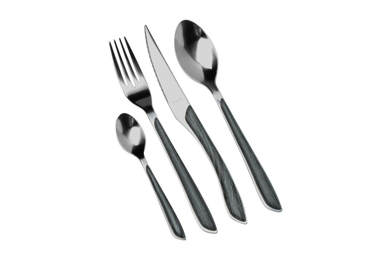 Amefa Eclat Nature, Black 2274 bestekset 16-delig